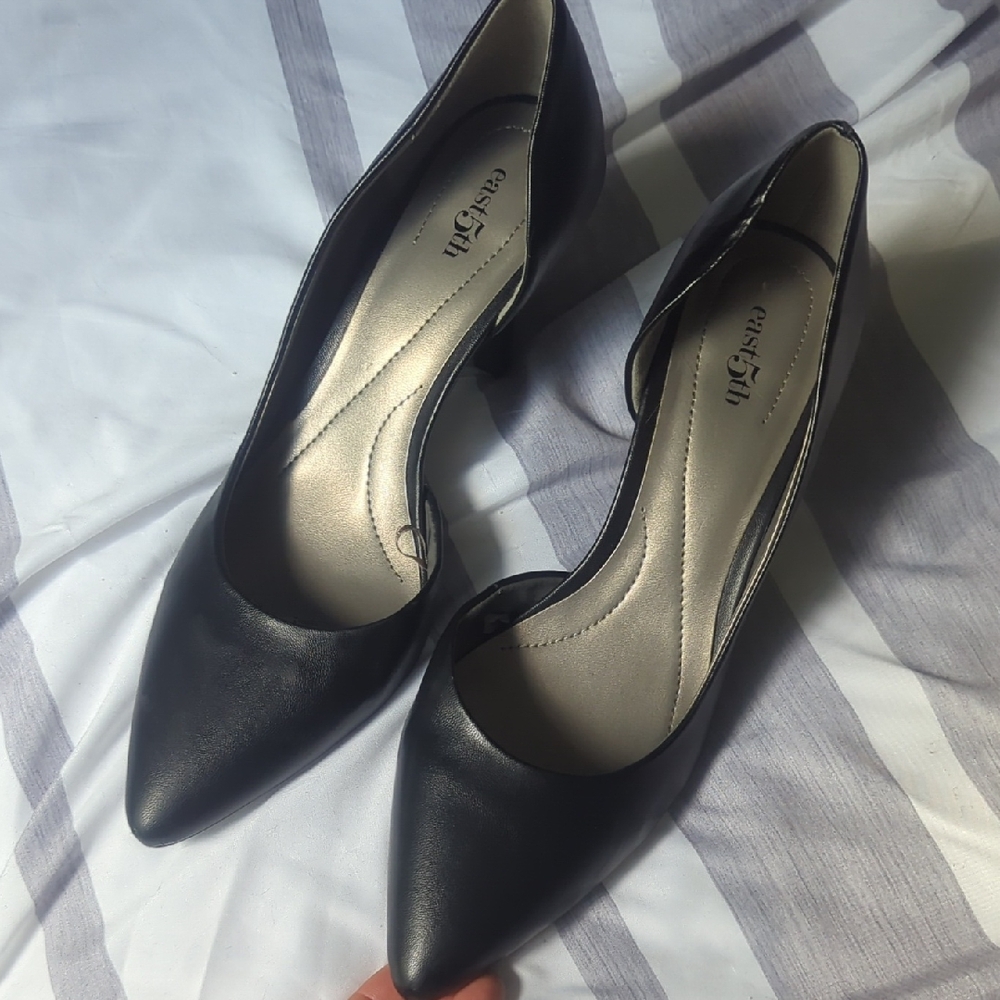 East 5th Black Heels for Women